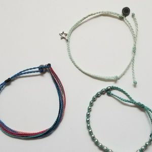 Pura Vida Star beaded bracelet set